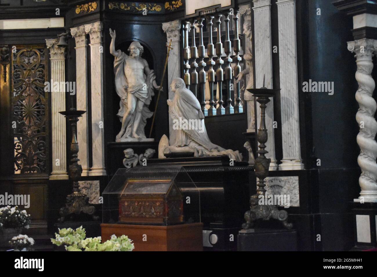 Saint Bavo's Cathedral in Ghent, Belgium. Stock Photo