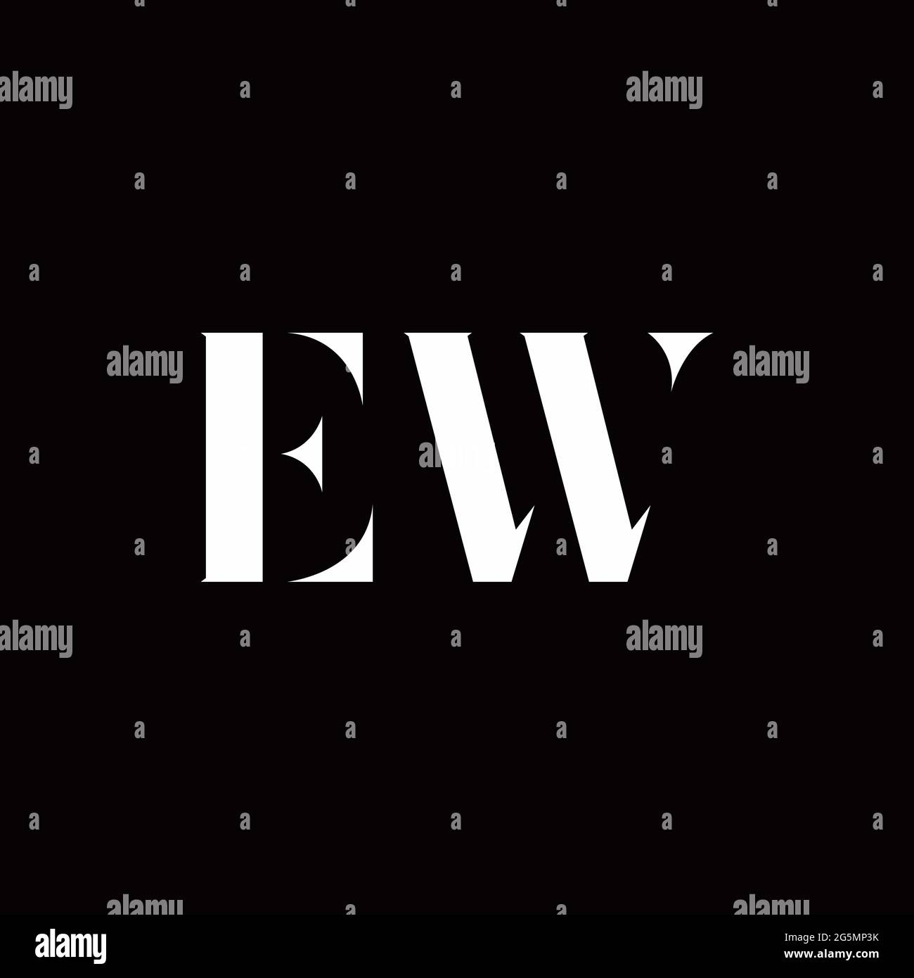 Logo Letter Initial Logo Designs Template with Gold and Black ...