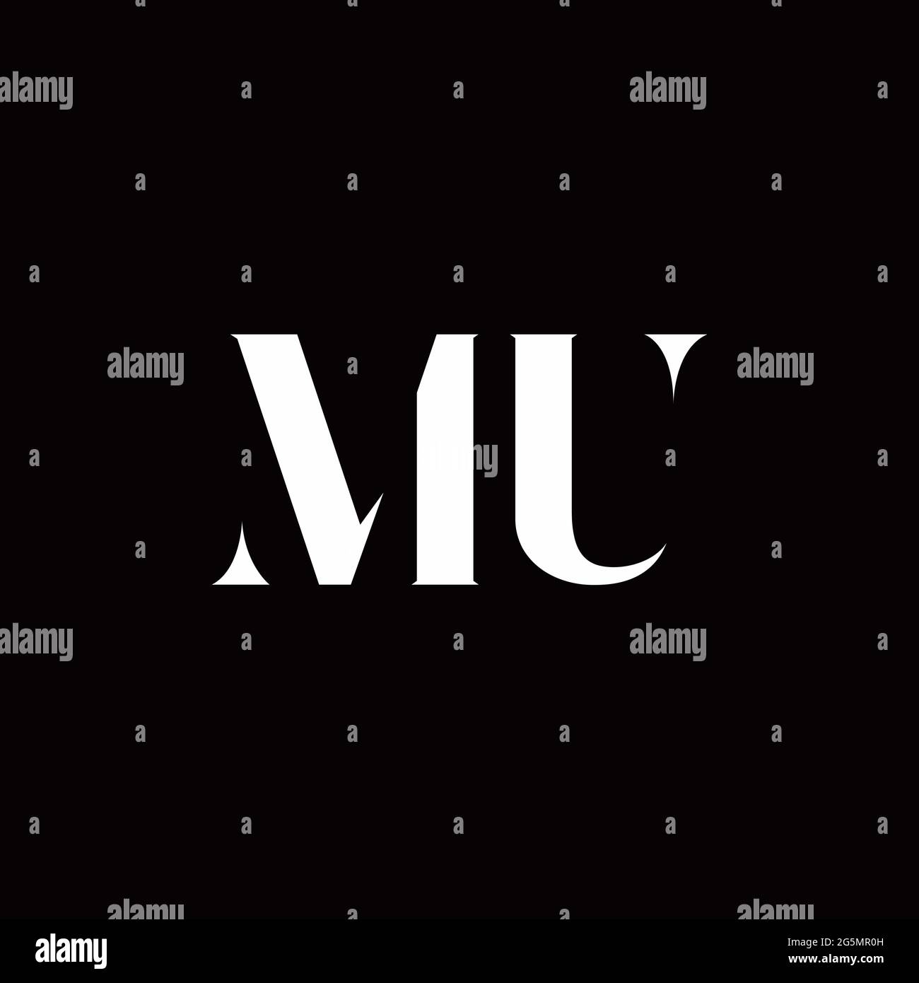Logo Letter Initial Logo Designs Template with Gold and Black ...