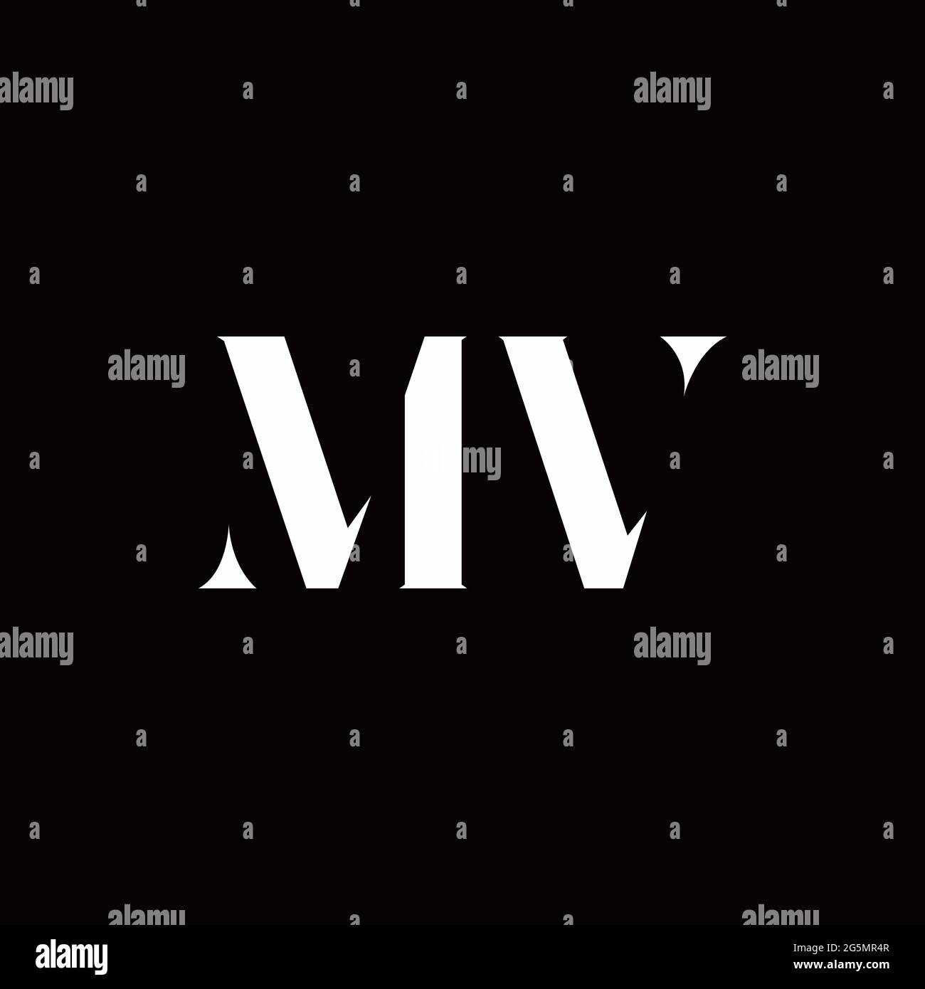 Logo Letter Initial Logo Designs Template with Gold and Black ...