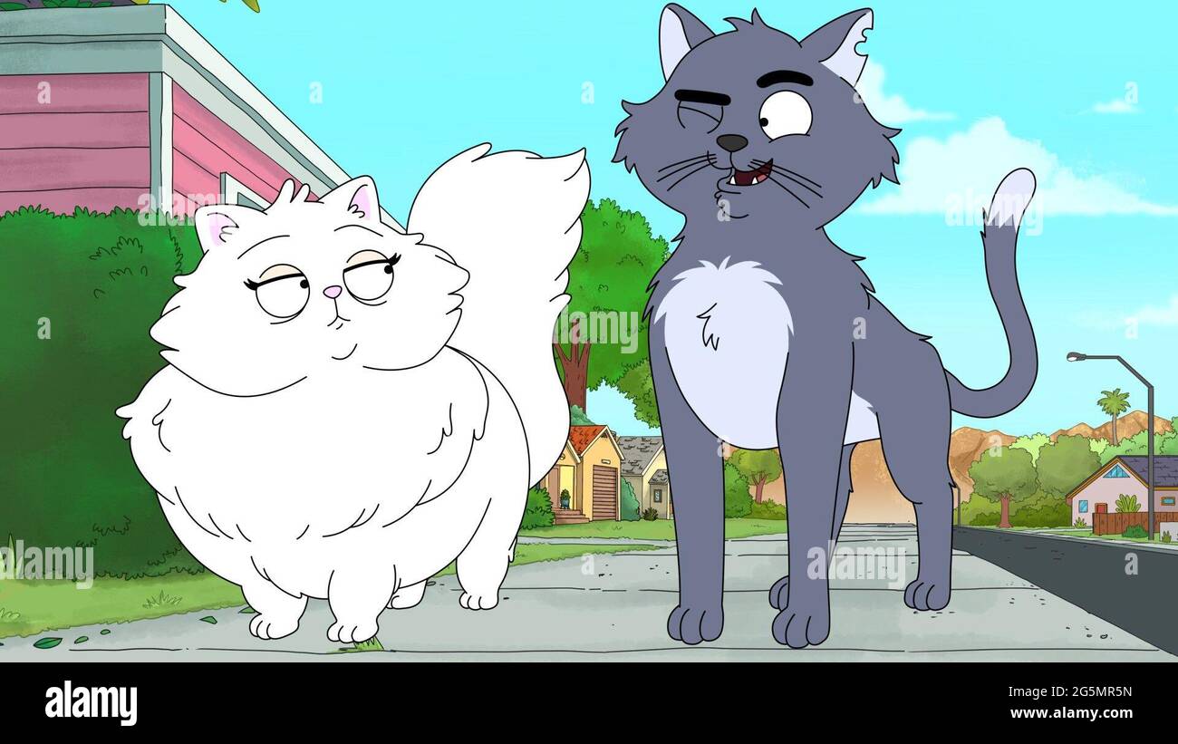 HOUSEBROKEN, from left Tabitha (voice Sharon The Gray One