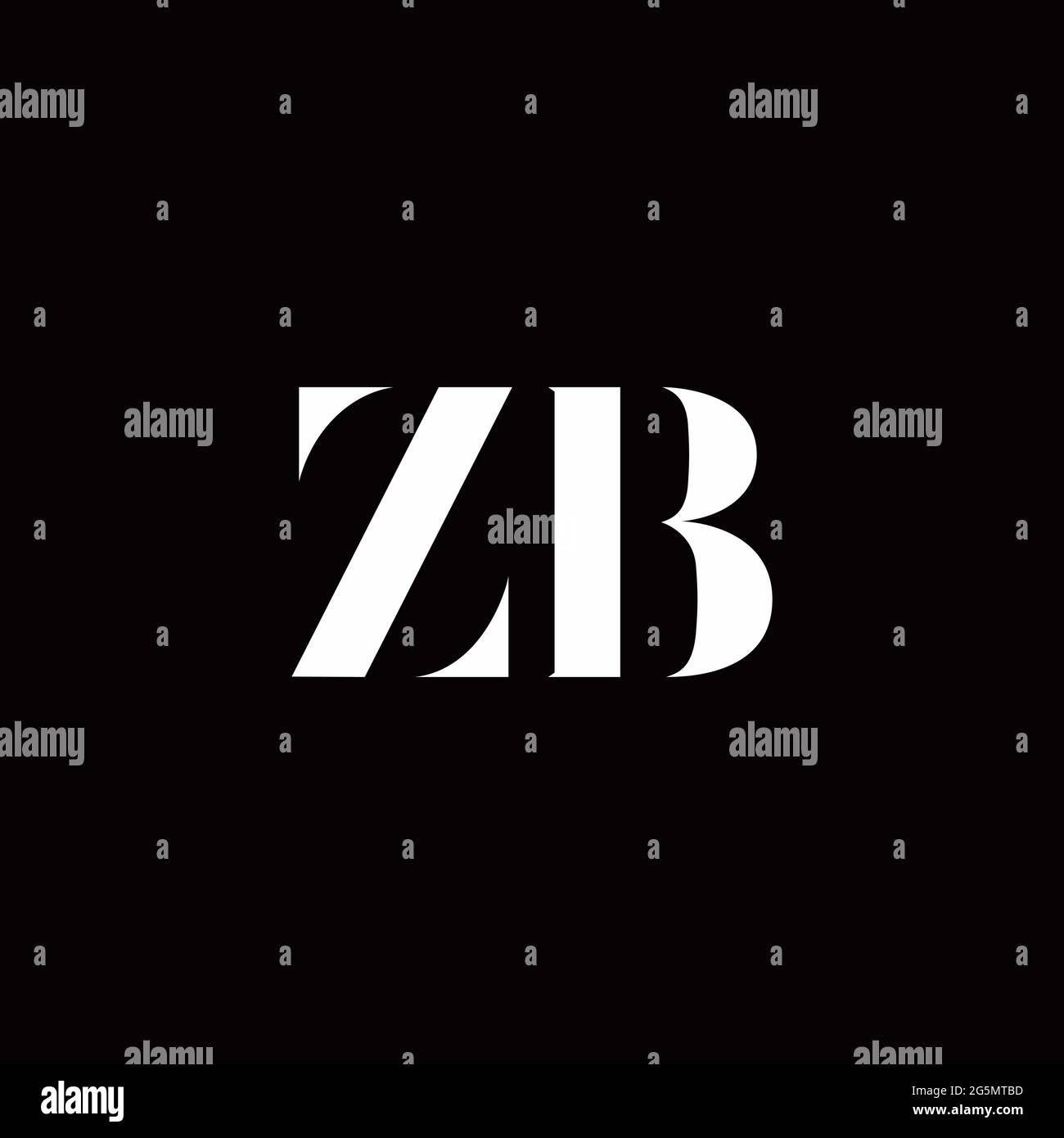 Logo Letter Initial Logo Designs Template with Gold and Black