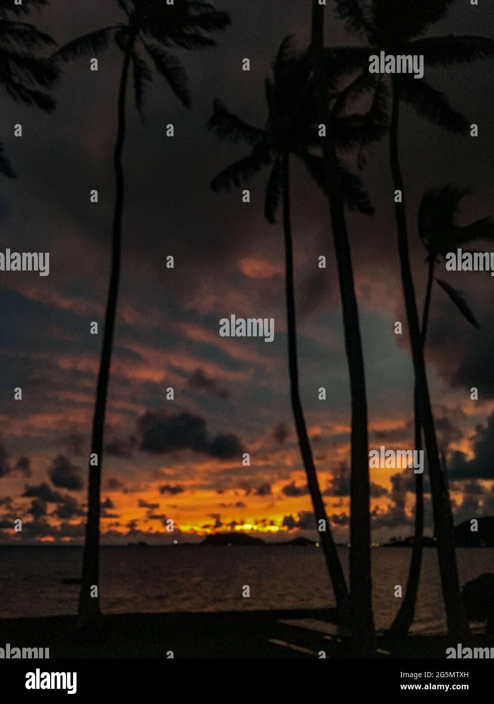 Diamond Head Volcano - Hawaii Stock Photo - Alamy