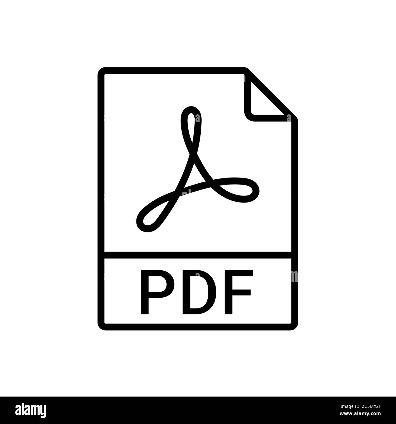 PDF file icon format. Pdf download document image button vector doc