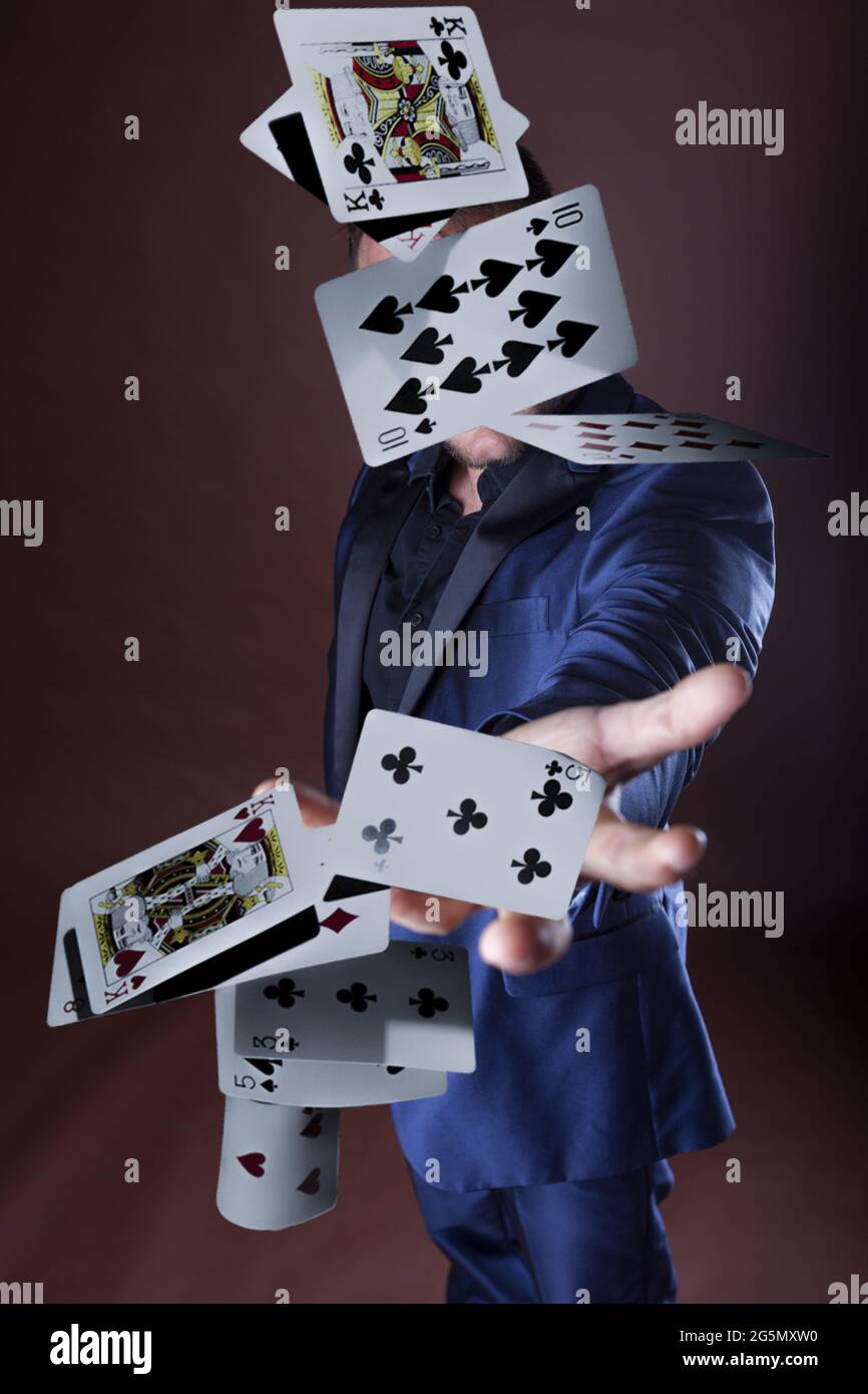 Magic show magician vegas hires stock photography and images Alamy