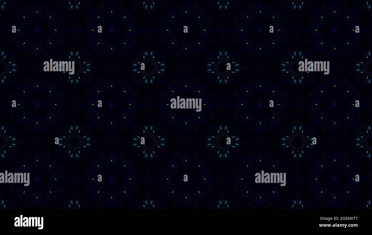 2D illustration of a dark background with glowing dots and geometric ...