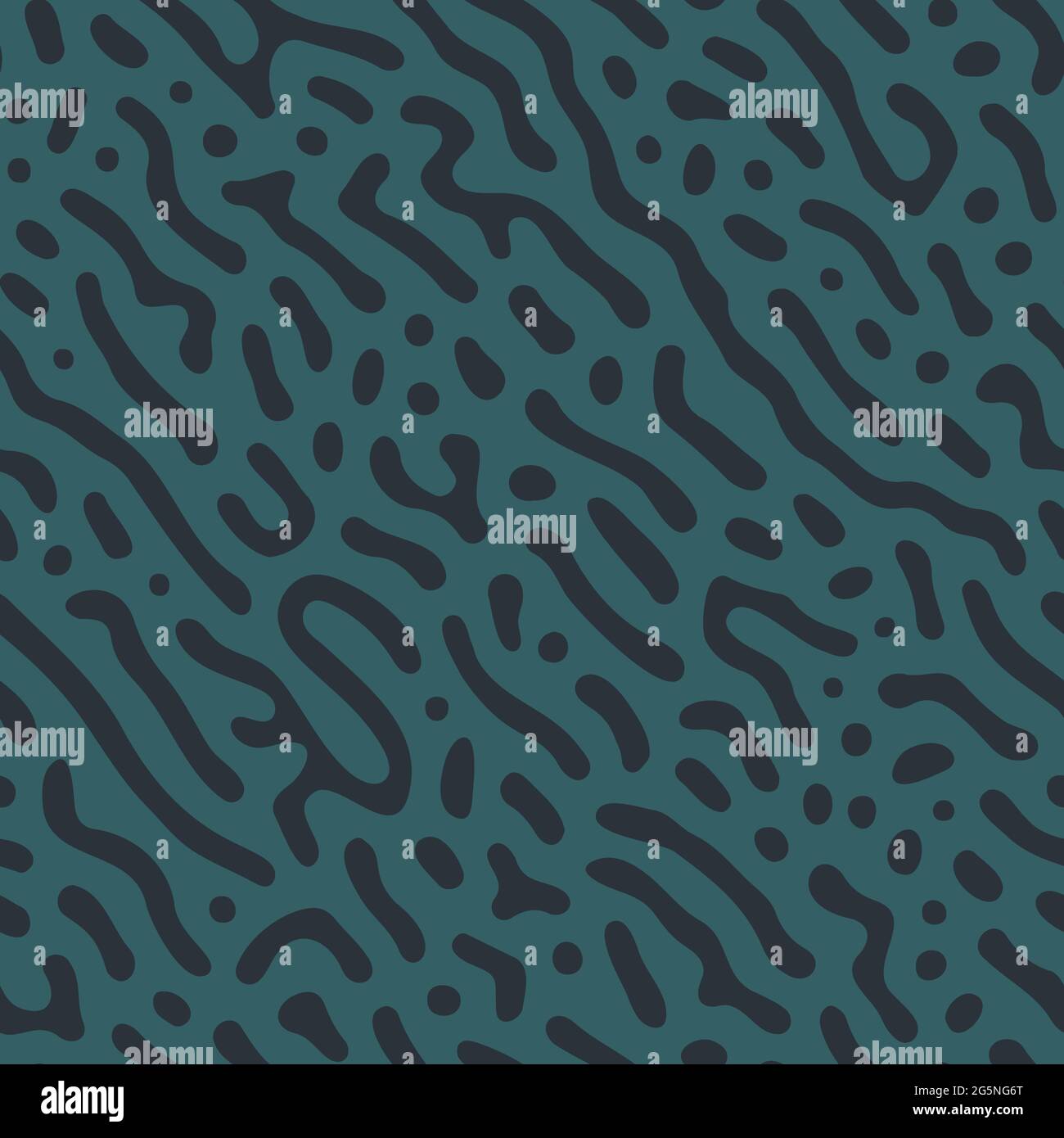 A turing style organic seamless vector pattern Stock Vector
