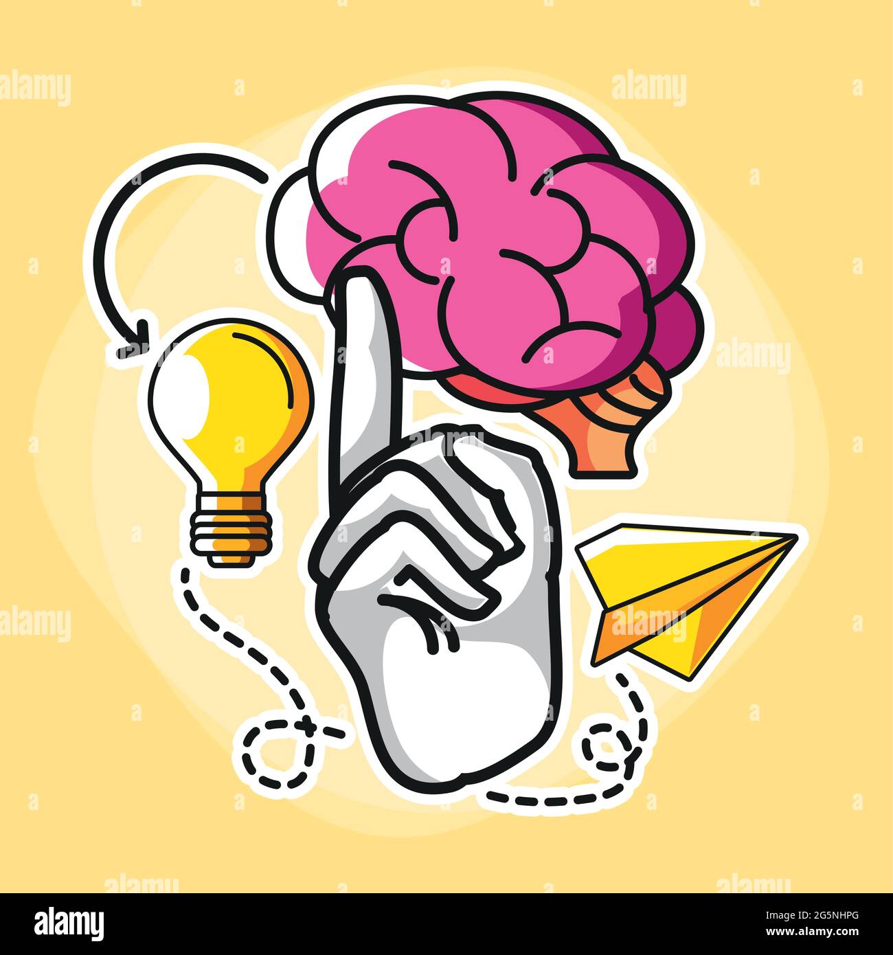 idea think innovation Stock Vector Image & Art - Alamy