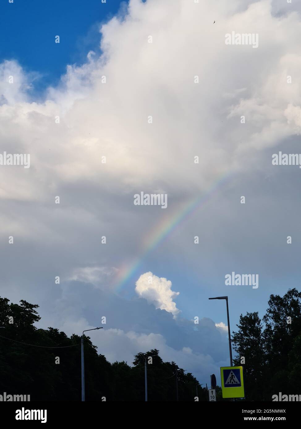 Rainbow clouds hi-res stock photography and images - Alamy