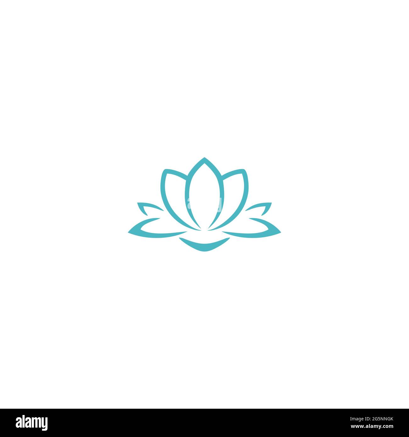 lotus logo Stock Vector
