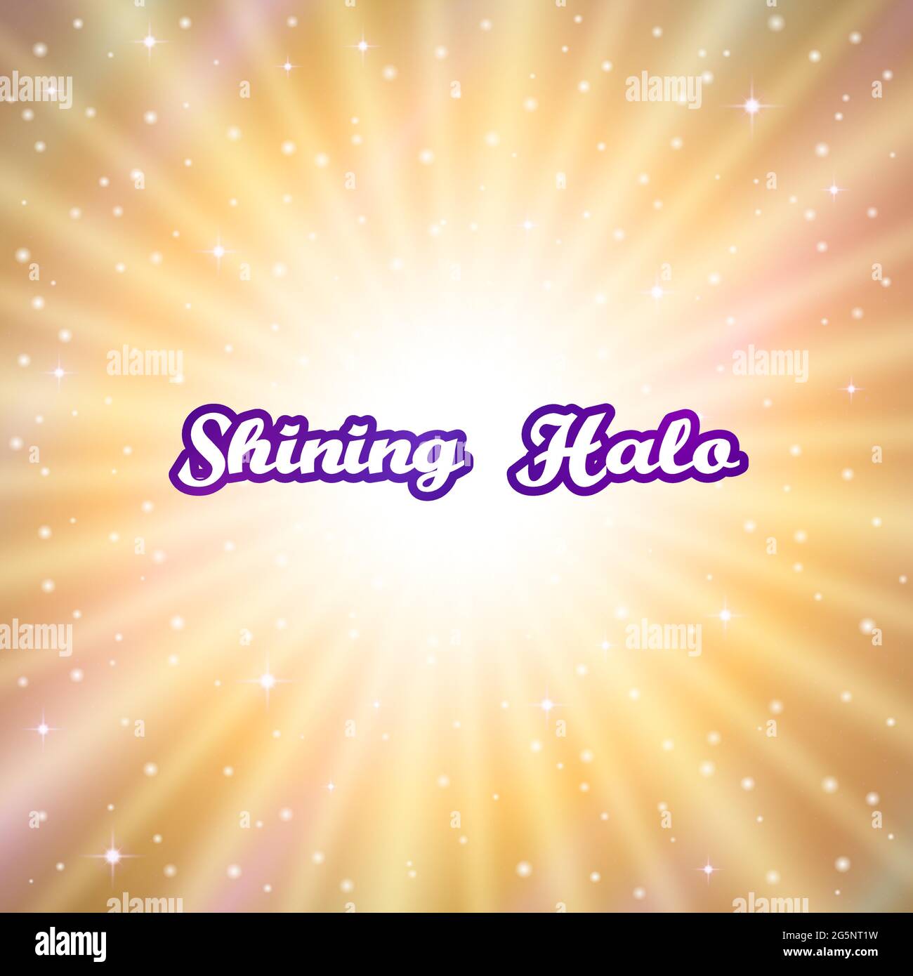 Sun Rays and Stars Stock Vector