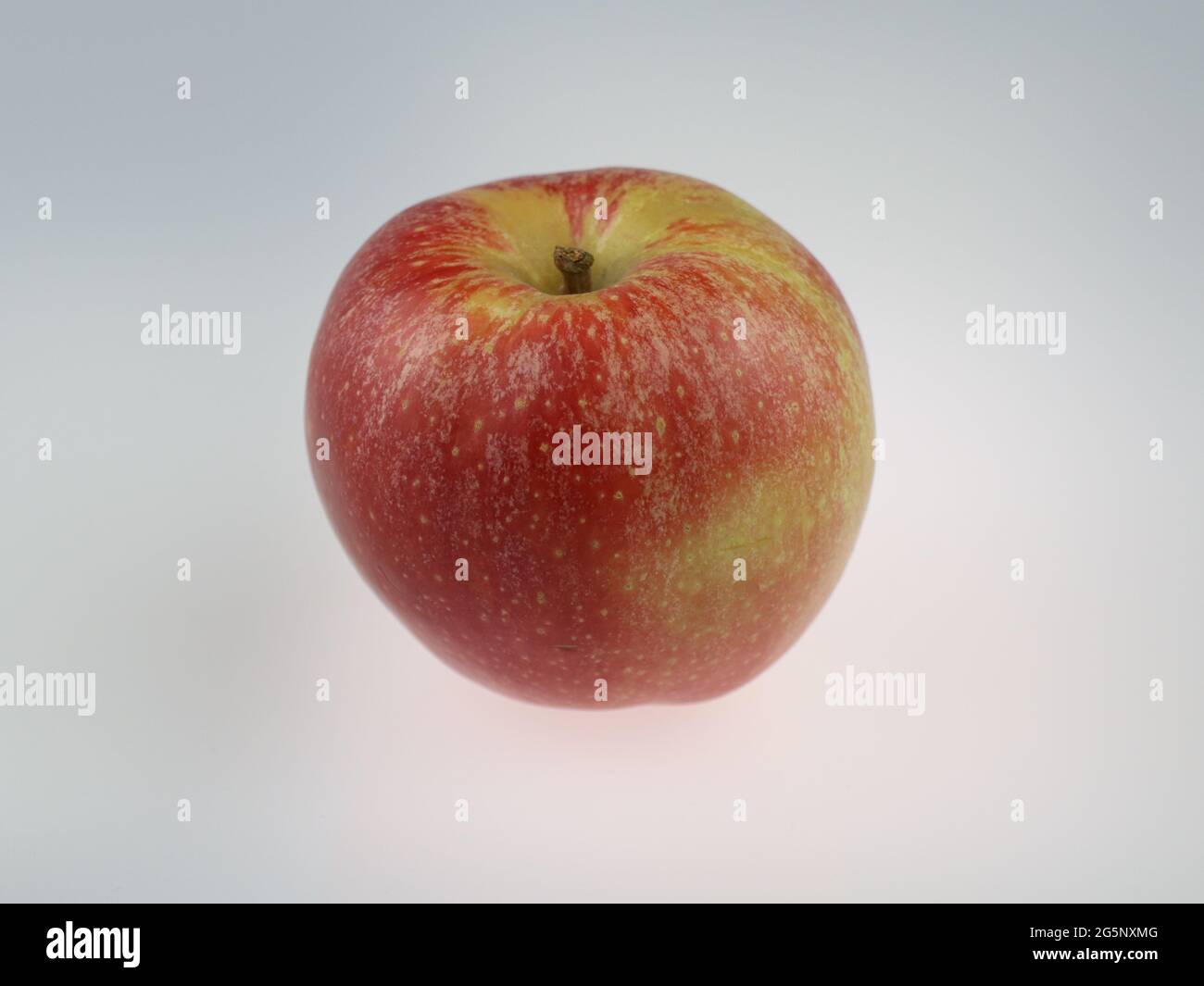 Red yellow apple isolated on a white background Stock Photo - Alamy