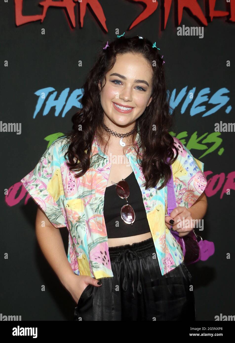 Los Angeles, CA -June 28 - Mary Mouser, at Premiere Of Netflix's "Fear