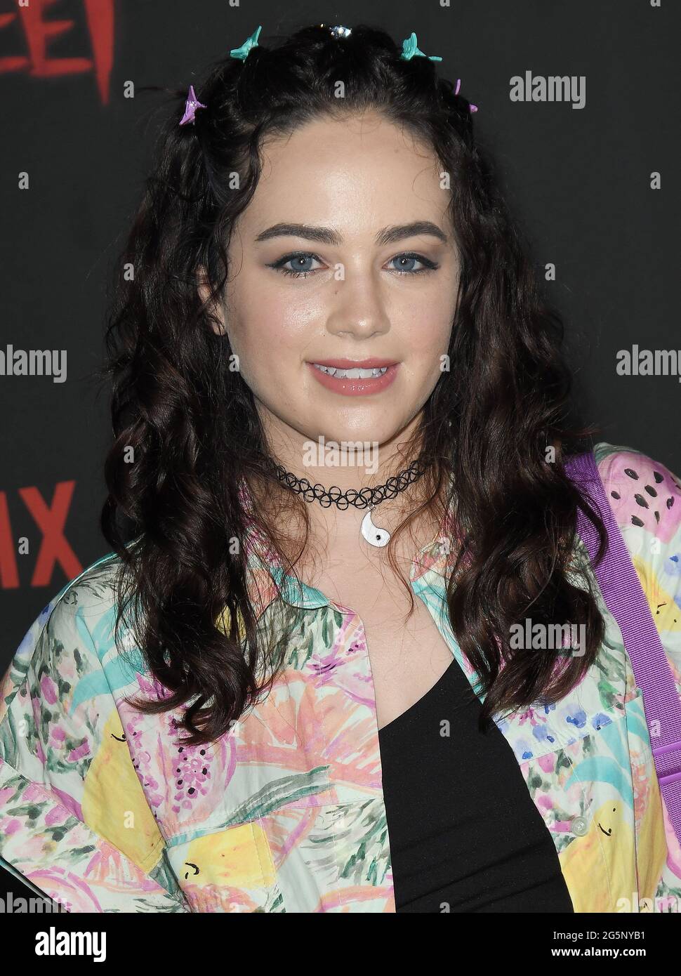 Los Angeles, USA. 28th June, 2021. Mary Mouser arrives at the FEAR