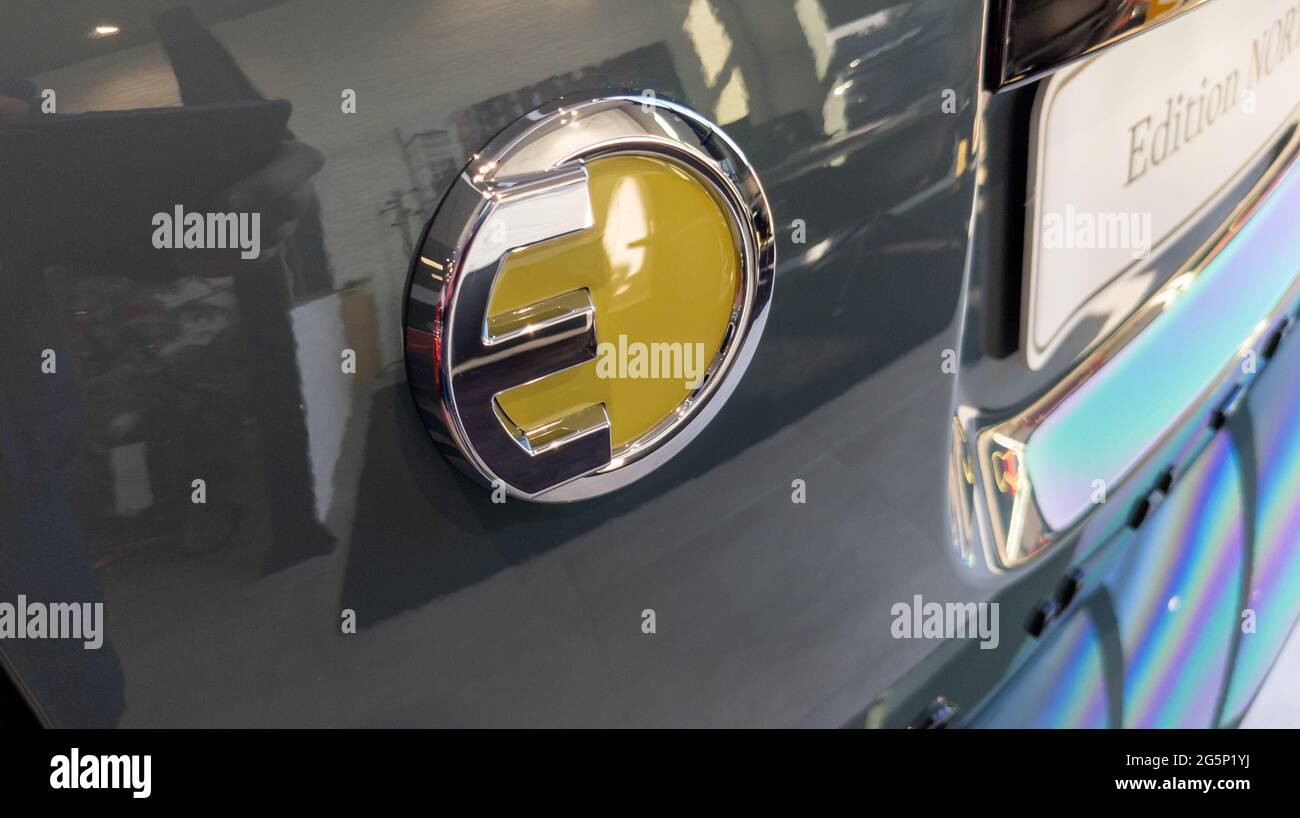 Electric Vehicle Concept Ev Symbol High Resolution Stock Photography and Images Alamy