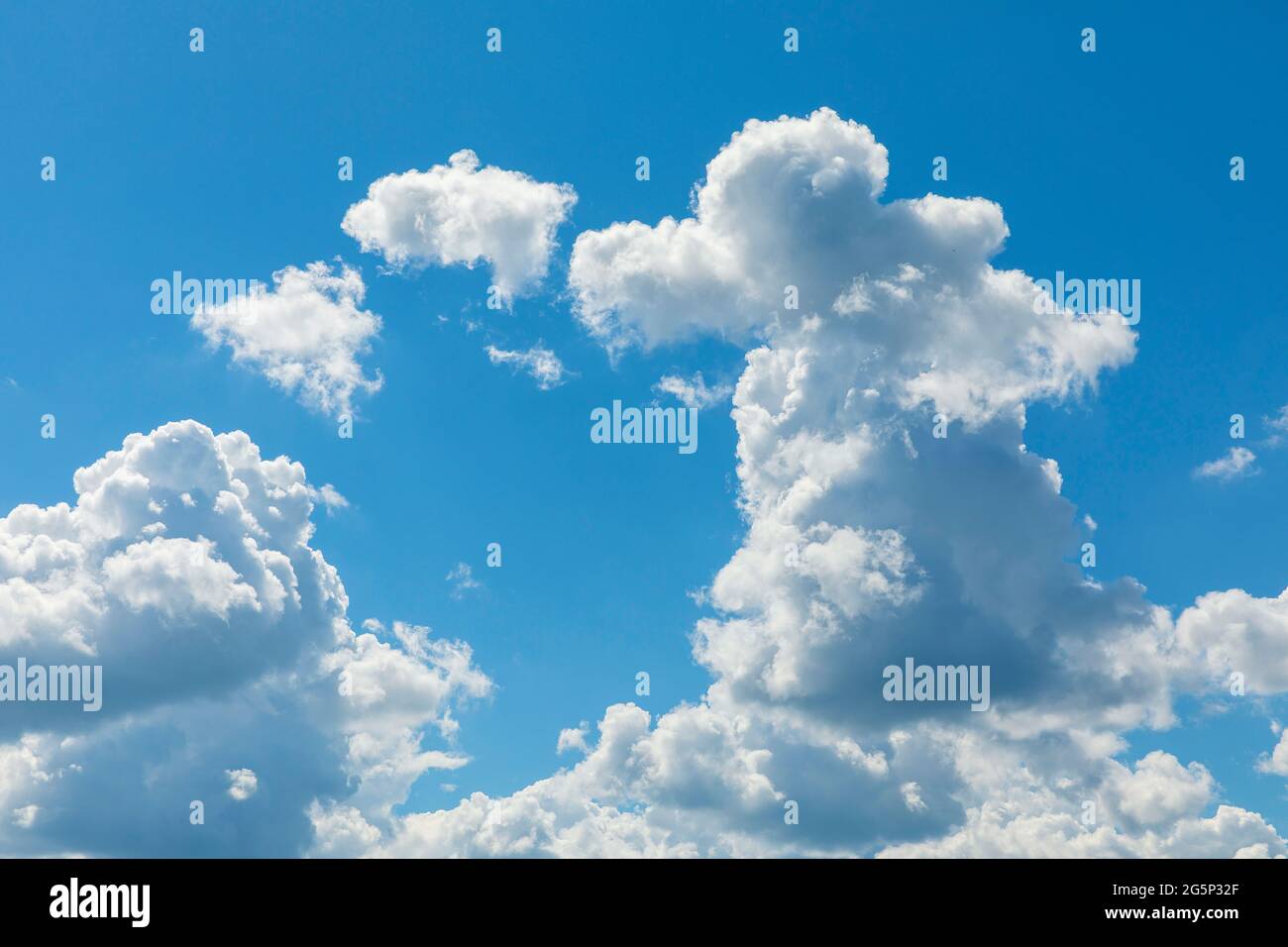 Cloud formations Stock Photo