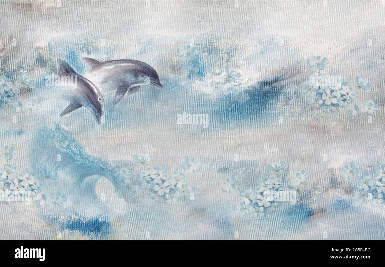 3d wallpaper design and beautiful wall brick background Stock Photo - Alamy