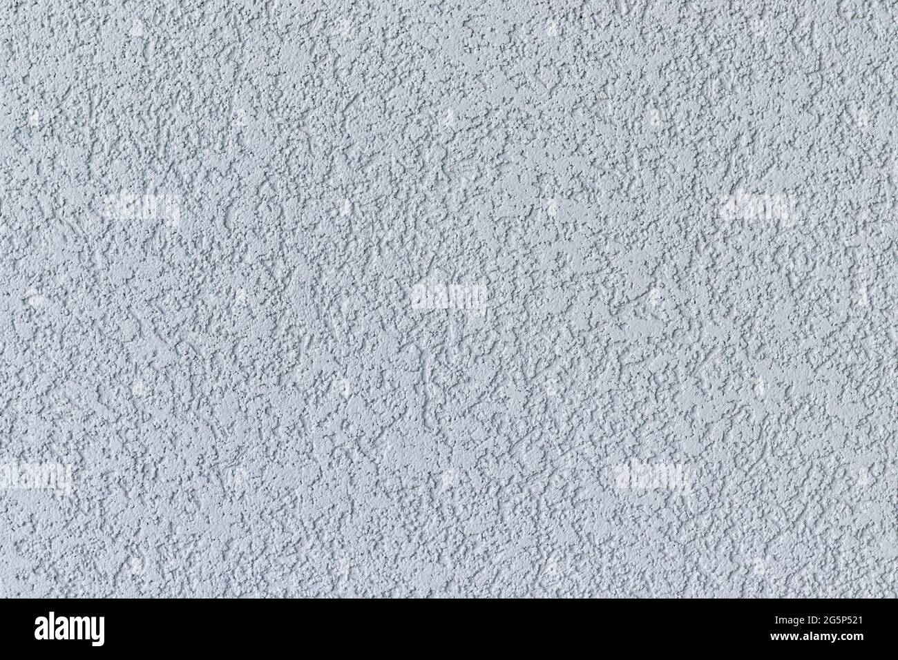 Gray rough plaster wall background texture Stock Photo