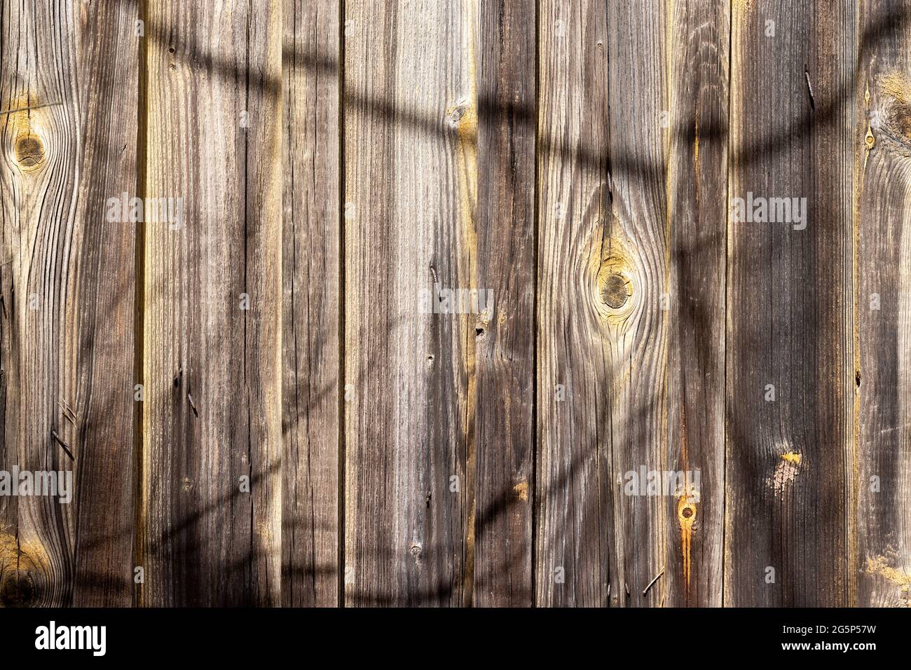 Old wooden plank texture background with traces of yellow paint Stock ...