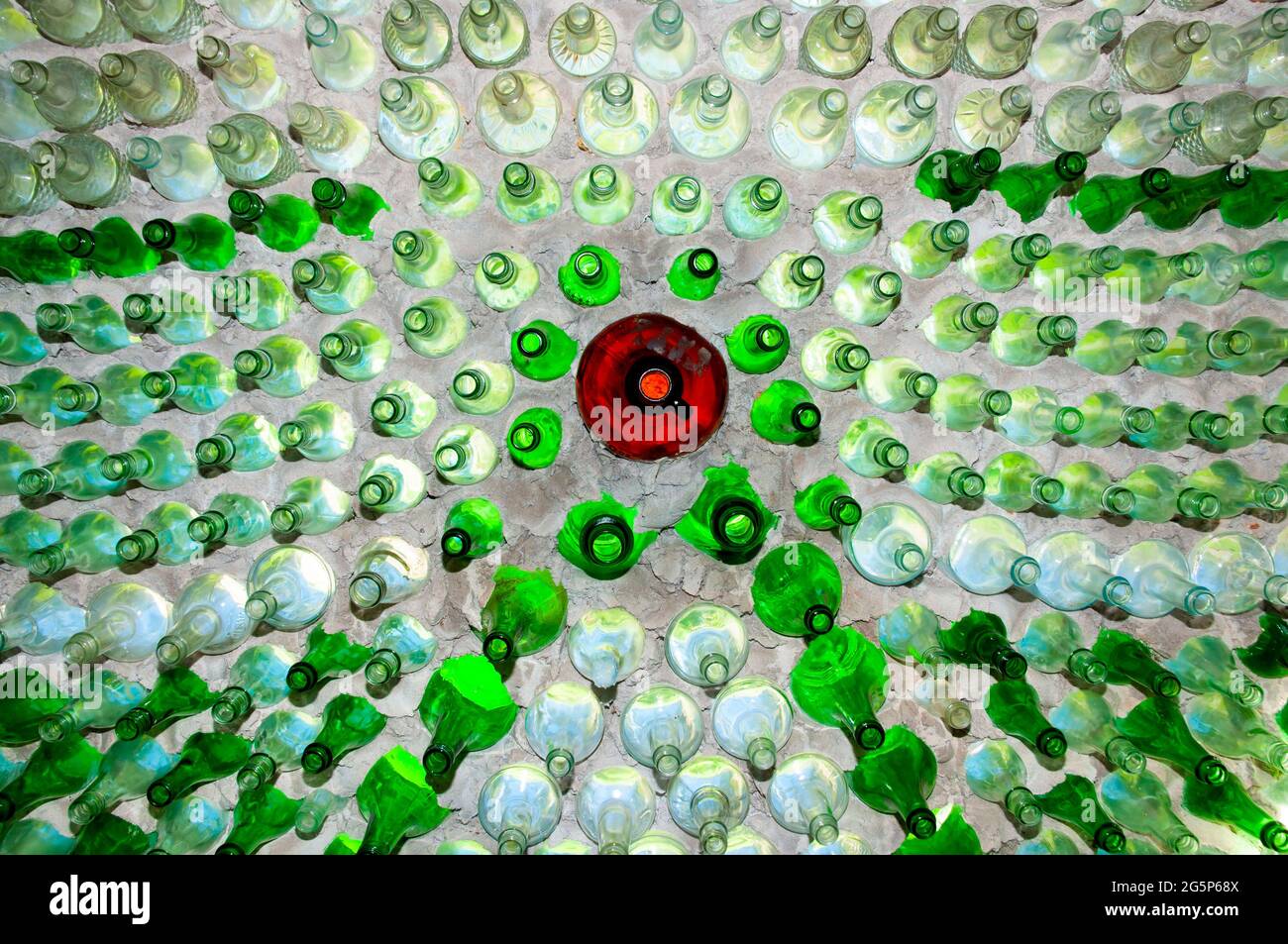 Glass Bottle House Prince Edward Island Canada Stock Photo Alamy