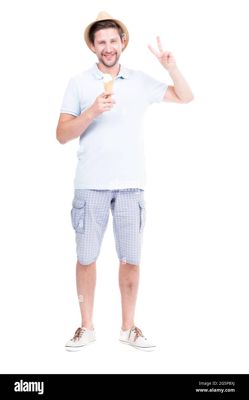 Ice cream man hat Cut Out Stock Images & Pictures Alamy