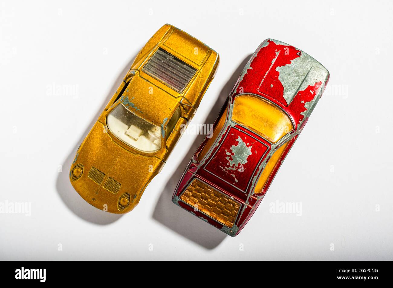 Spielzeug-Auto der 70er Jahre, Hersteller Matchbox/Lesney. Stock Photo