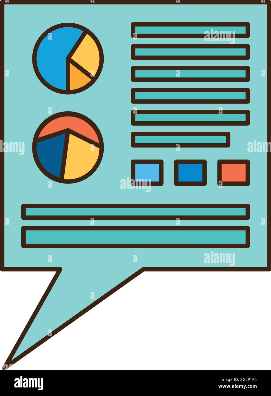pie-charts-in-bubble-stock-vector-image-art-alamy