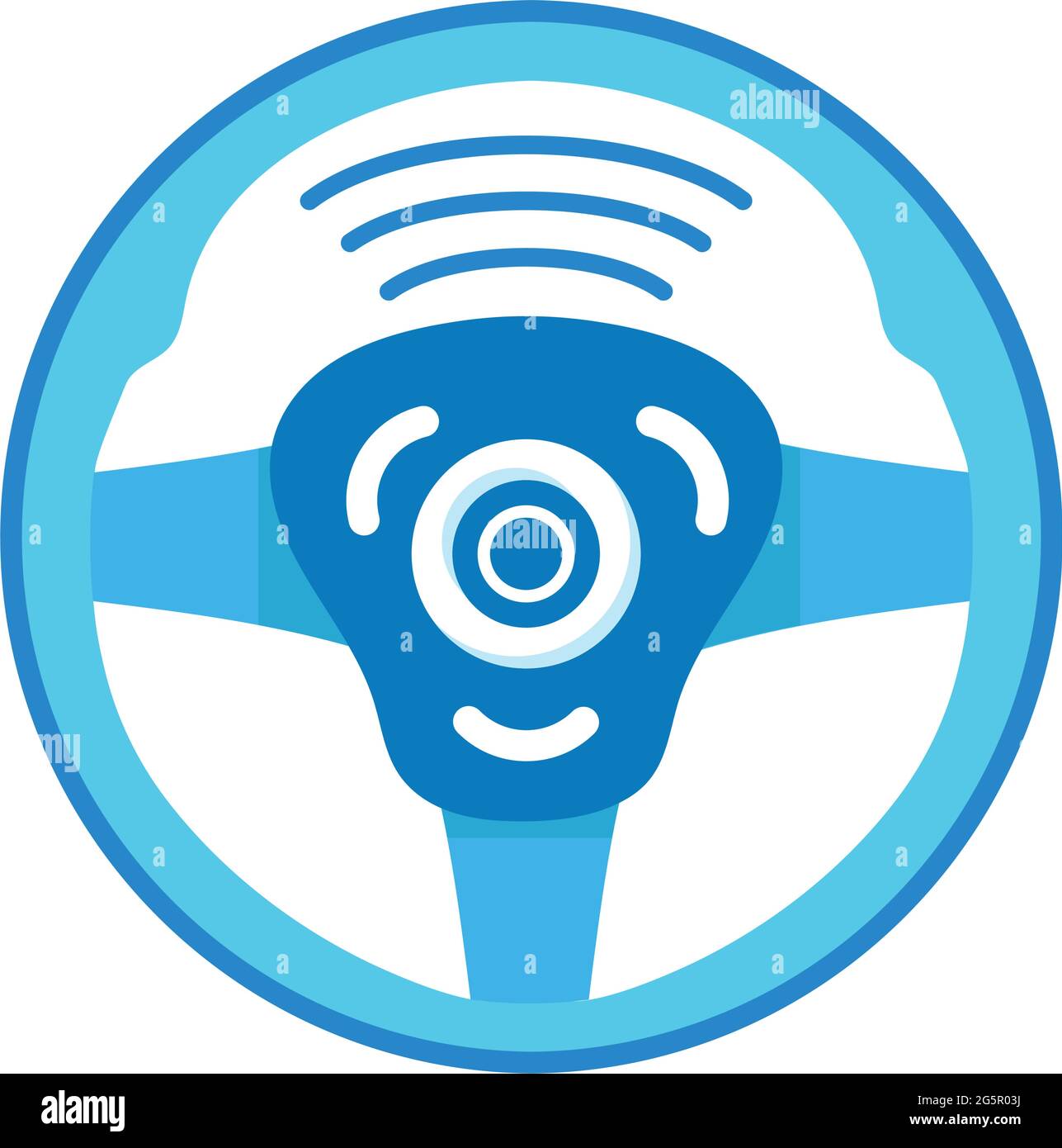 blue car rudder Stock Vector Image & Art - Alamy