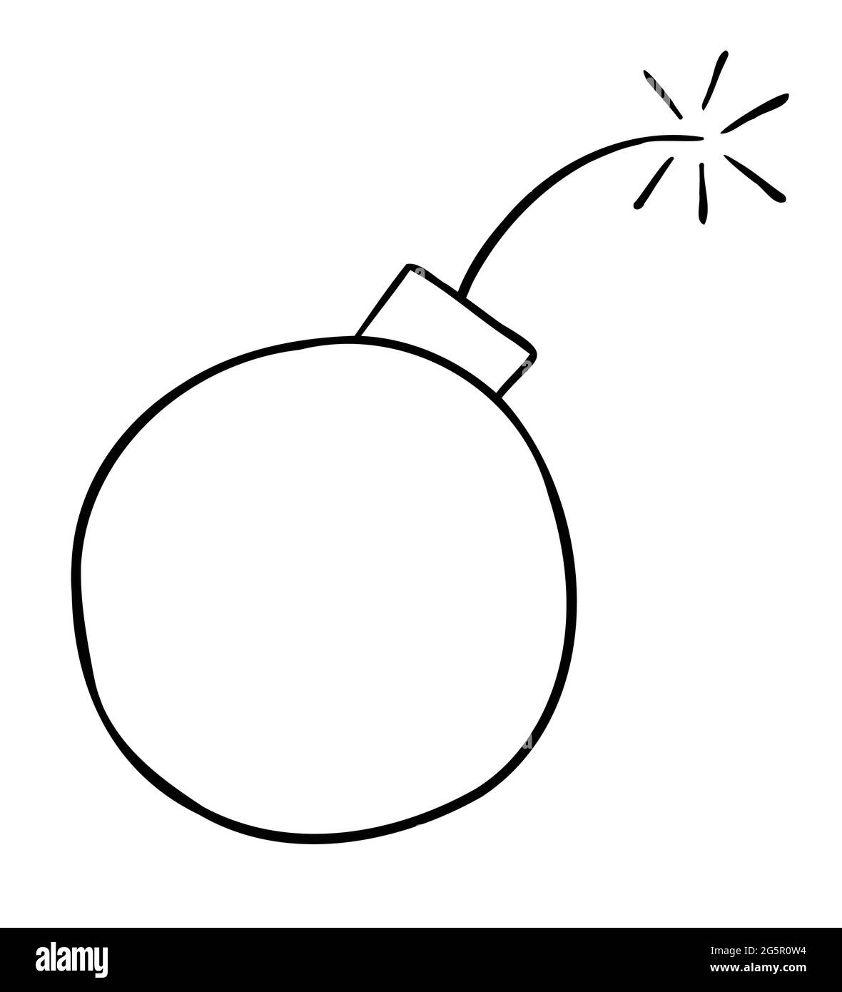 Bomb Clipart Black And White