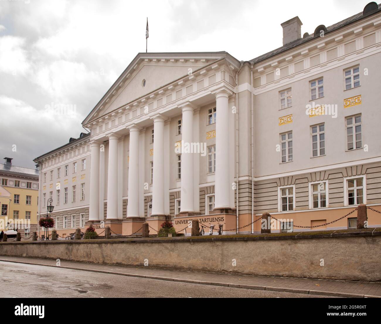 University of Tartu main building. Estonia Stock Photo - Alamy