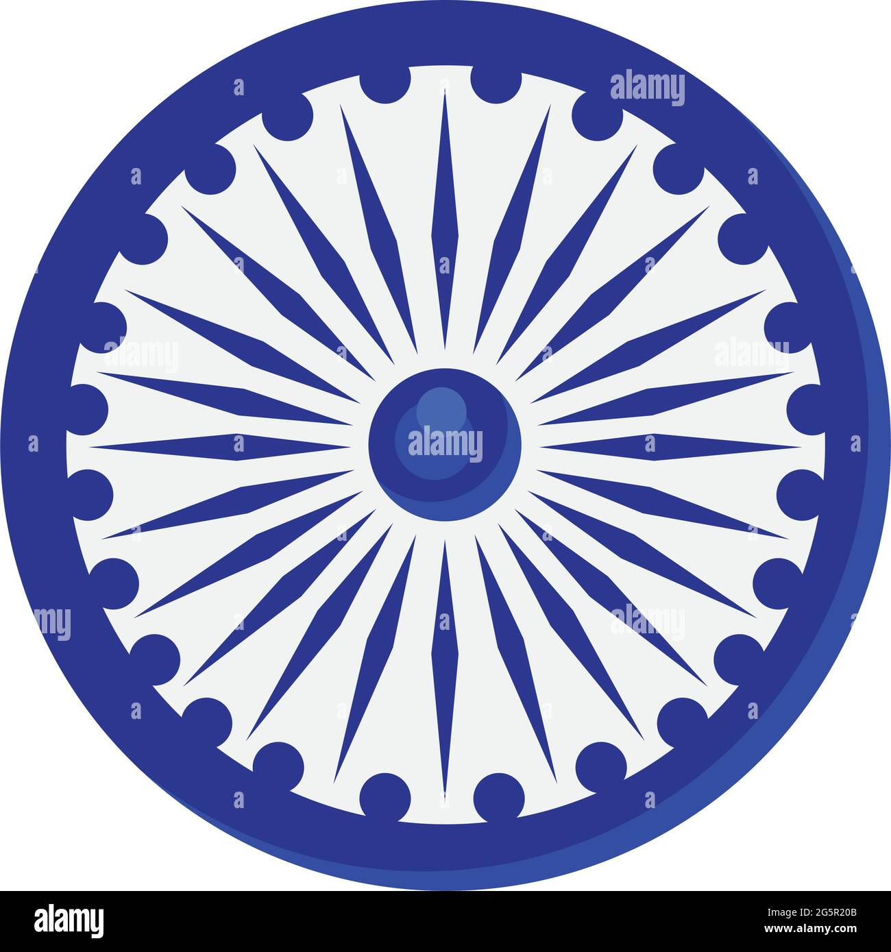 Indian ashoka chakra Stock Vector Image & Art Alamy