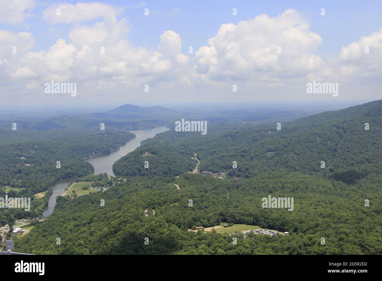 Chimney Rock State Park Lake Lure North Carolina Stock Photo Alamy