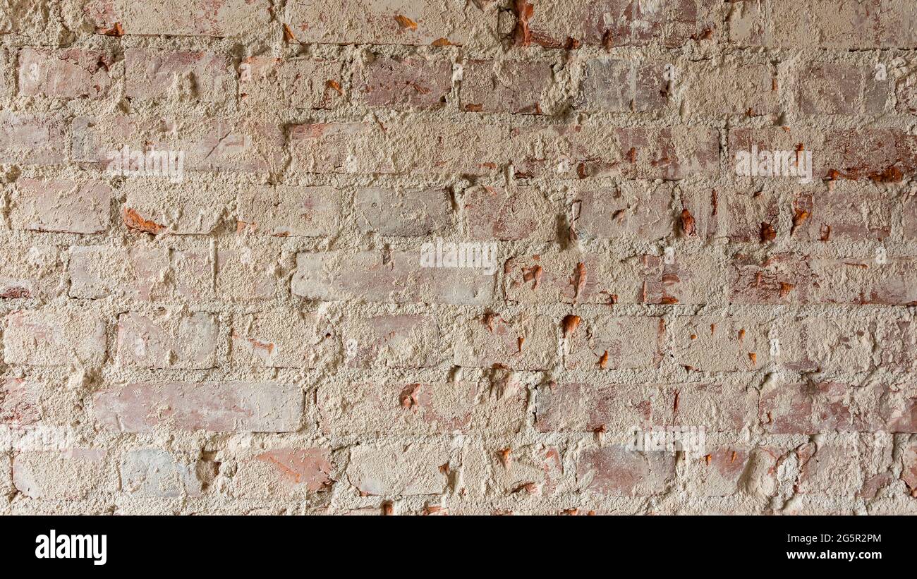Rough old orange brick wall texture background Stock Photo - Alamy