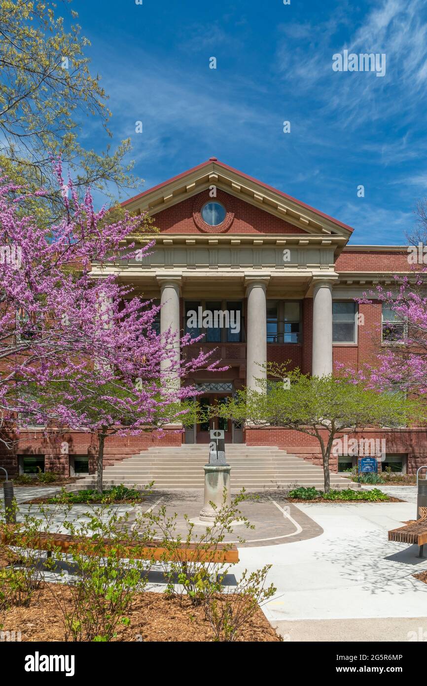 NORTHFIELD, MN, USA MAY 10, 2021 Laird Hall on the campus of
