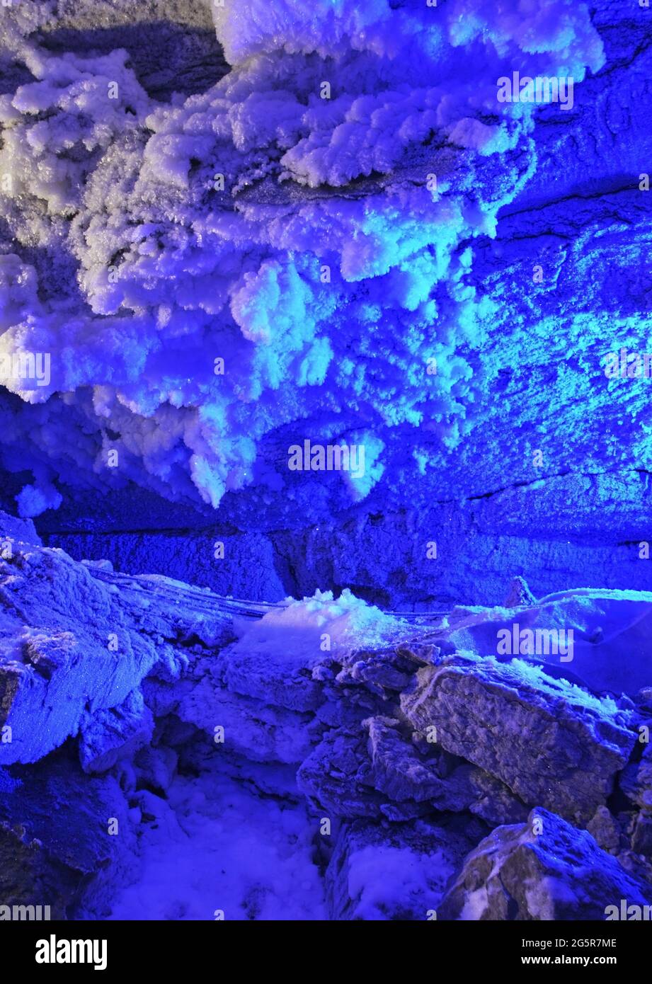 Kungur Ice Cave. Perm Krai. Russia Stock Photo - Alamy