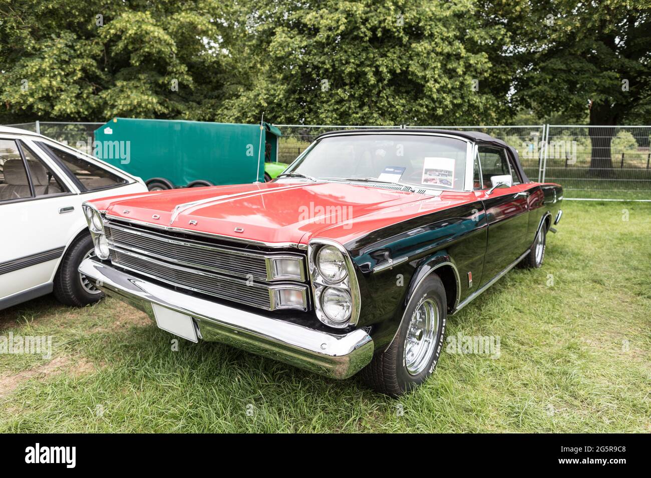 Ford Galaxie At the Classic Car Show Syon Park 2021 London UK Stock Photo