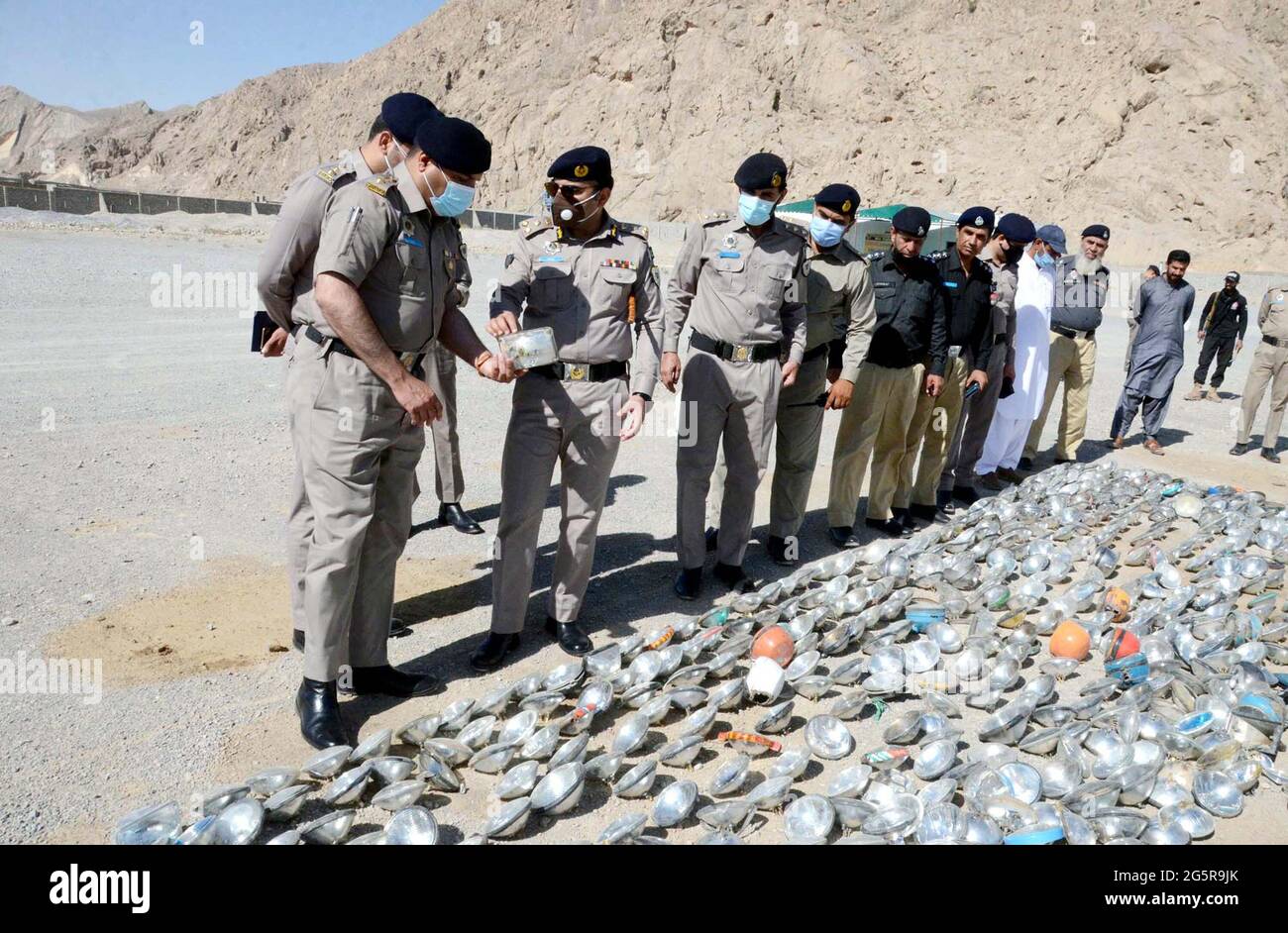 Quetta, Pakistan, June 29, 2021. National Highways and Motorway Police