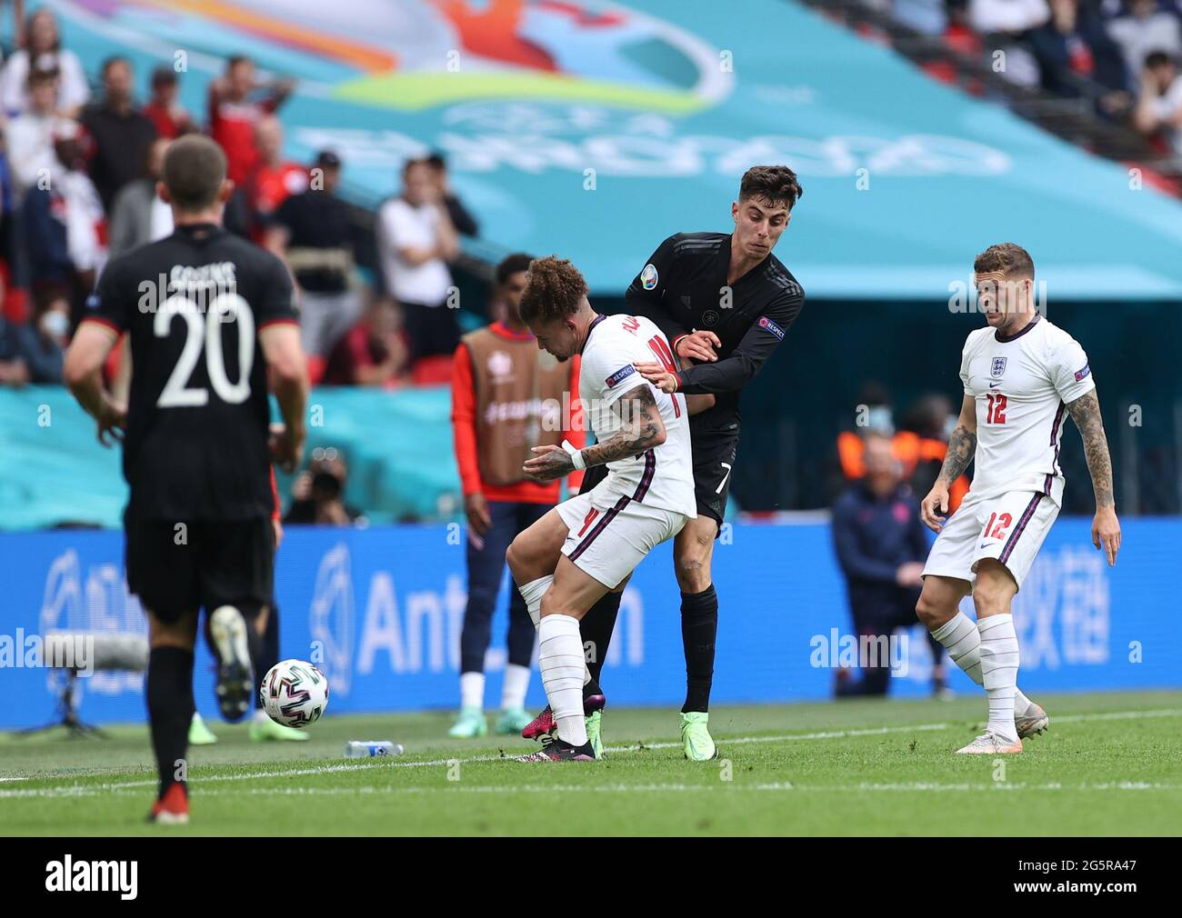 London, UK. 29th June, 2021. Football European Championship, England