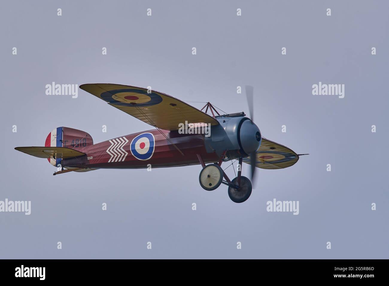 The Bristol M.1A Scout Monoplane, the only British designed monoplane fighter to see service in the First World War Stock Photo