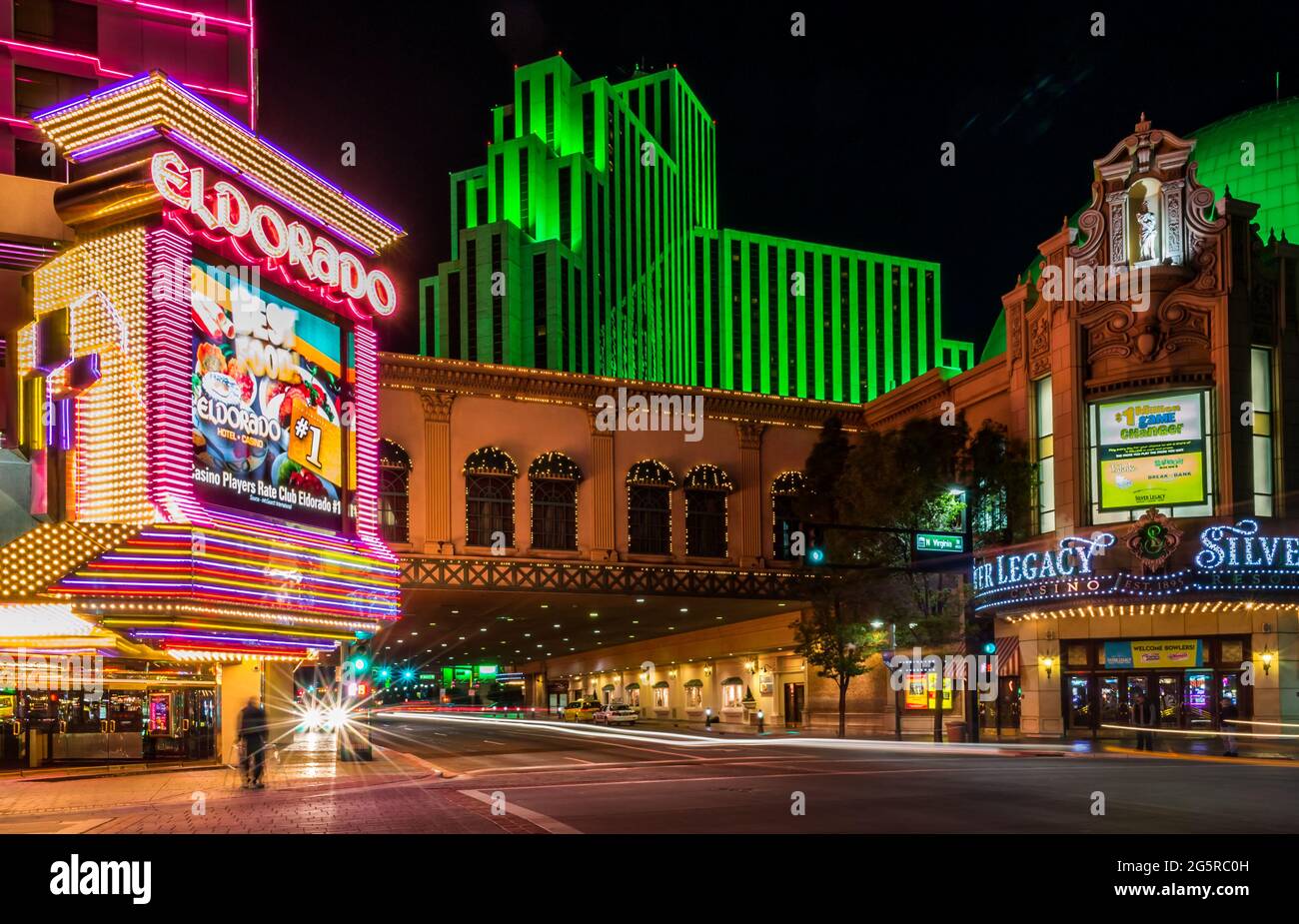 Reno, Nevada / cityscape in Reno Stock Photo