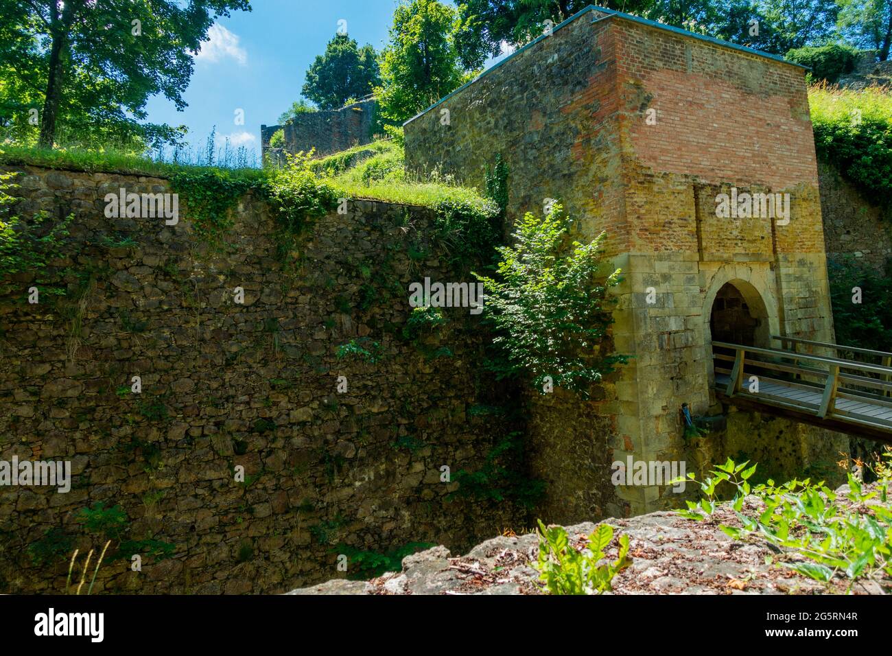 Burg Donaustauf Burgruine, Bezirk Landkreis Regensburg, Oberpfalz