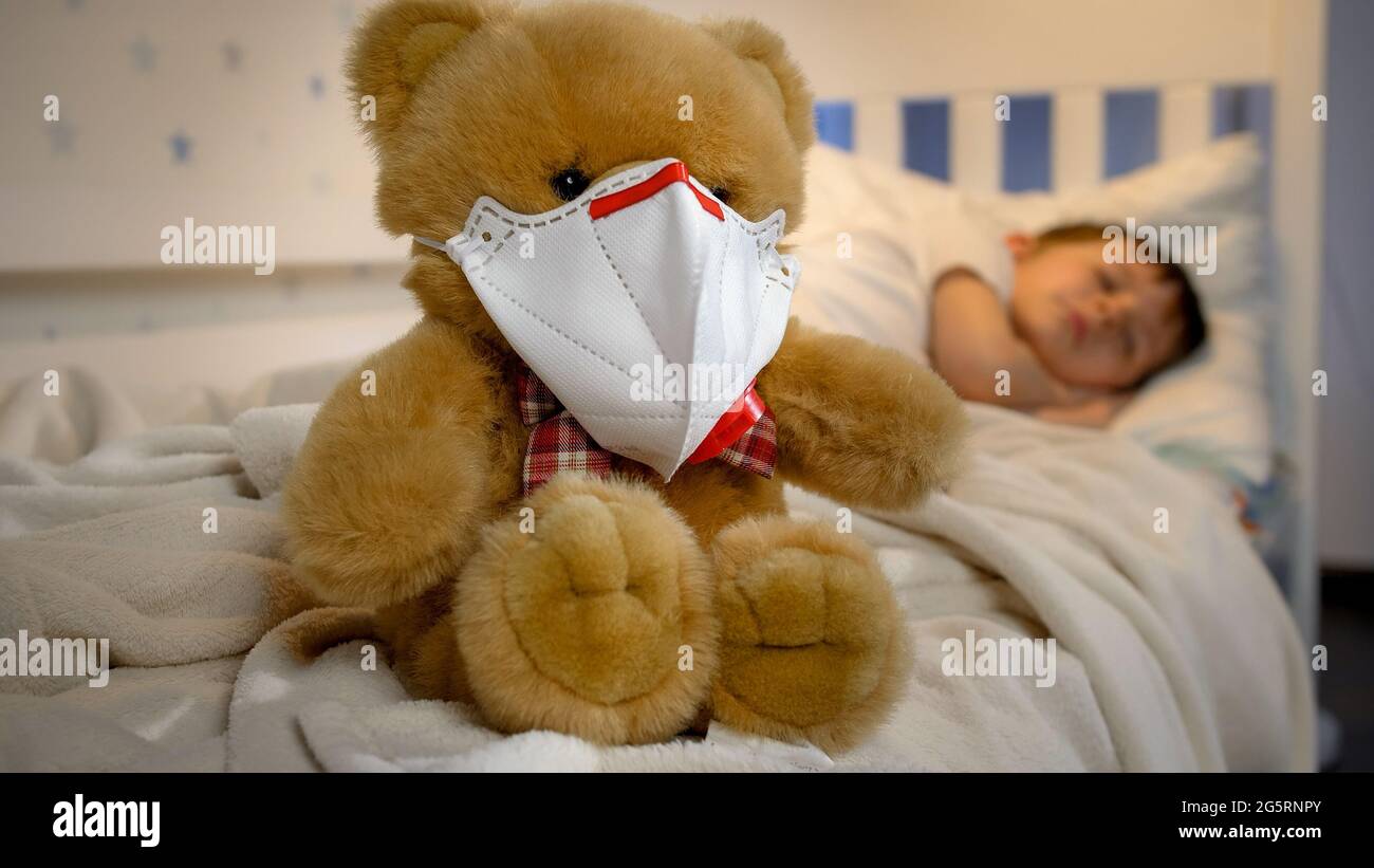 Little Bear | Angels Protect {Kids Face Mask} Little Bear | Angels Protect {Kids Face Mask}