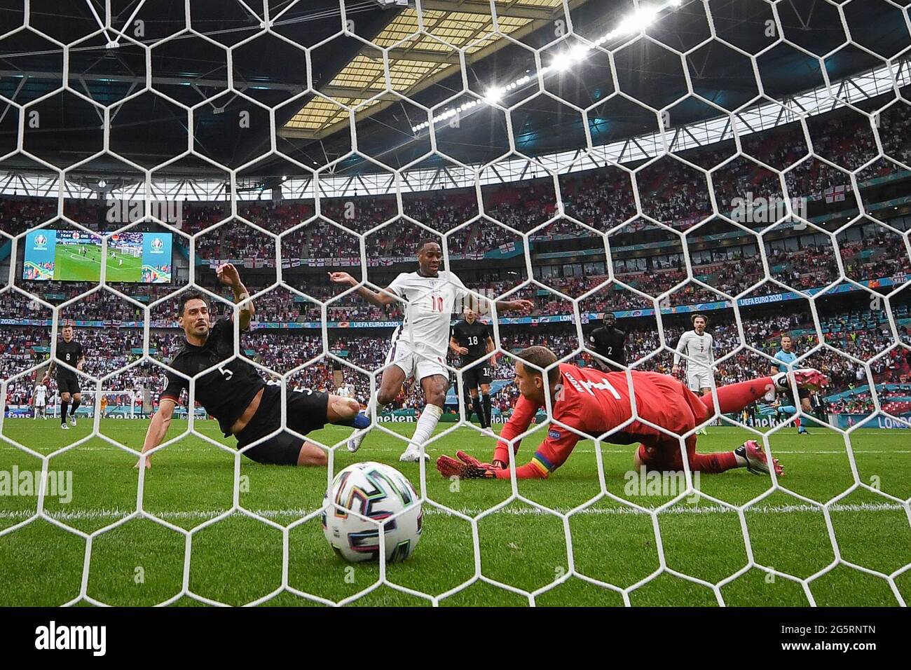 London, UK. 29th June, 2021. Football European Championship, England