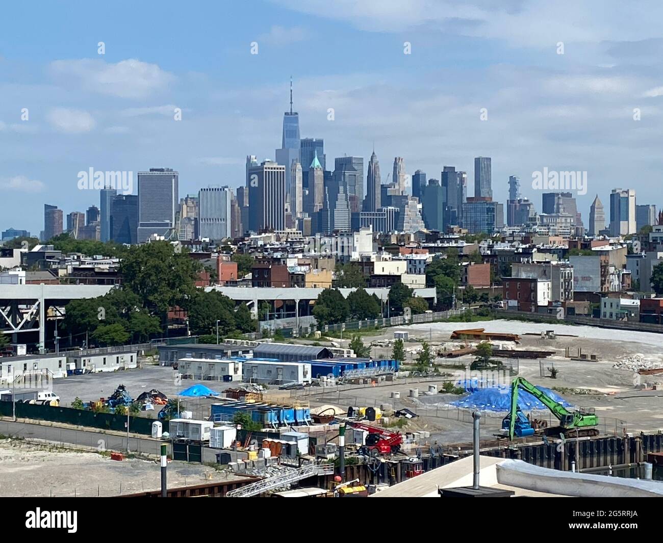 Looking across the Gowanus industrial , ready to be developed Brooklyn