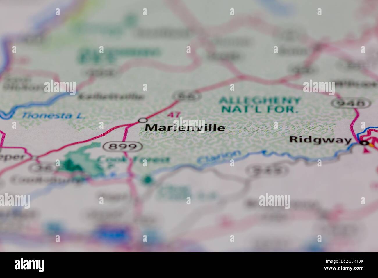 Marienville map hires stock photography and images Alamy