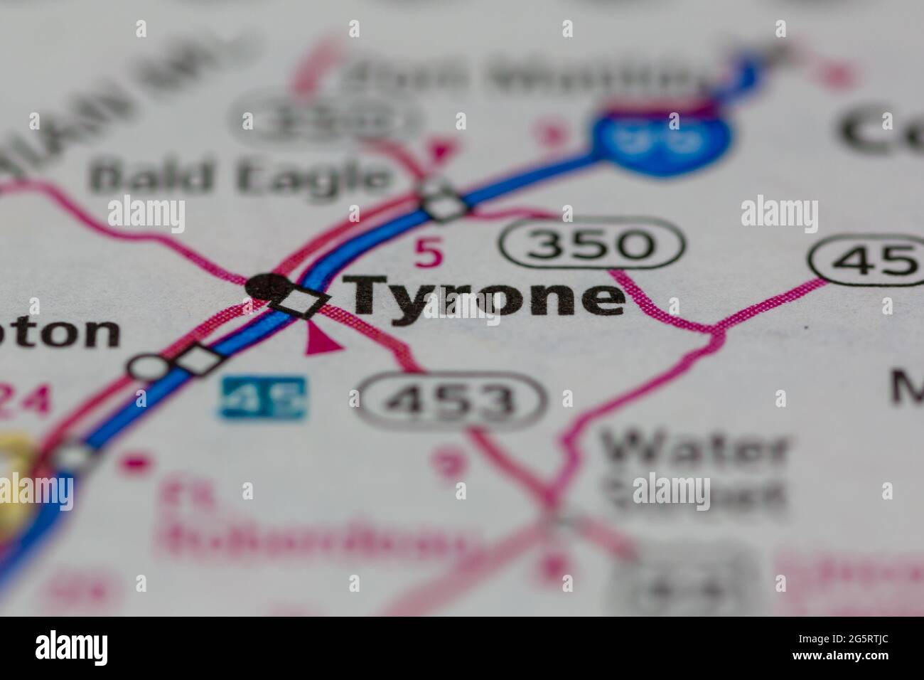 Tyrone mappingmap of tyrone hires stock photography and images Alamy