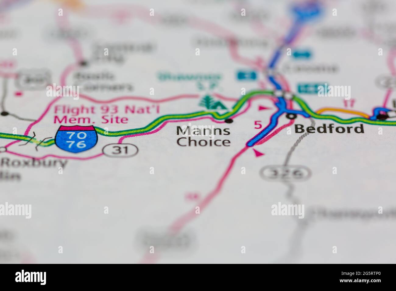 Map of manns choice hires stock photography and images Alamy