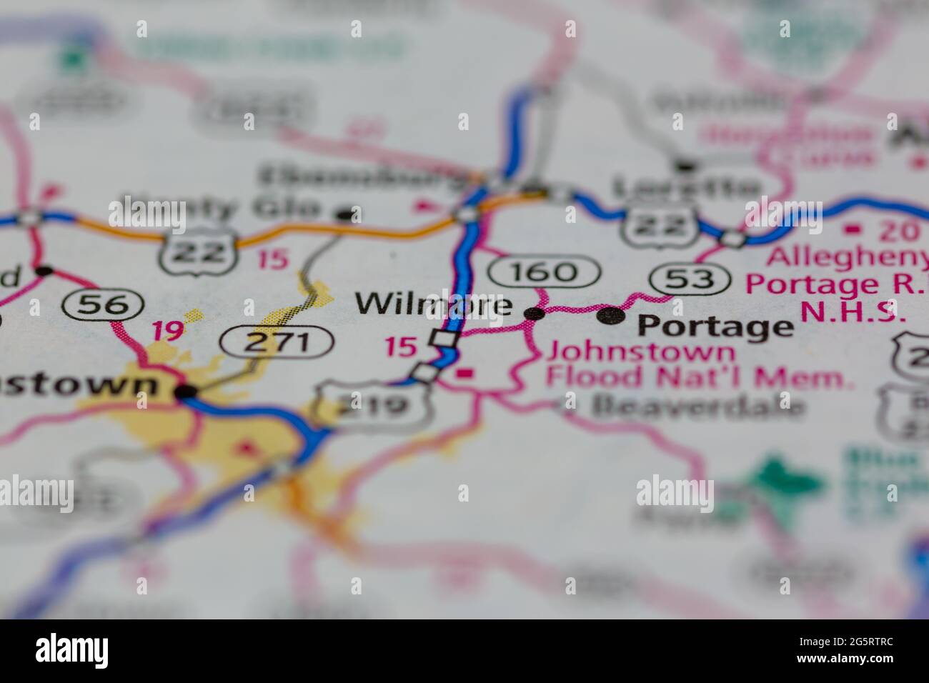 Map of wilmore hires stock photography and images Alamy