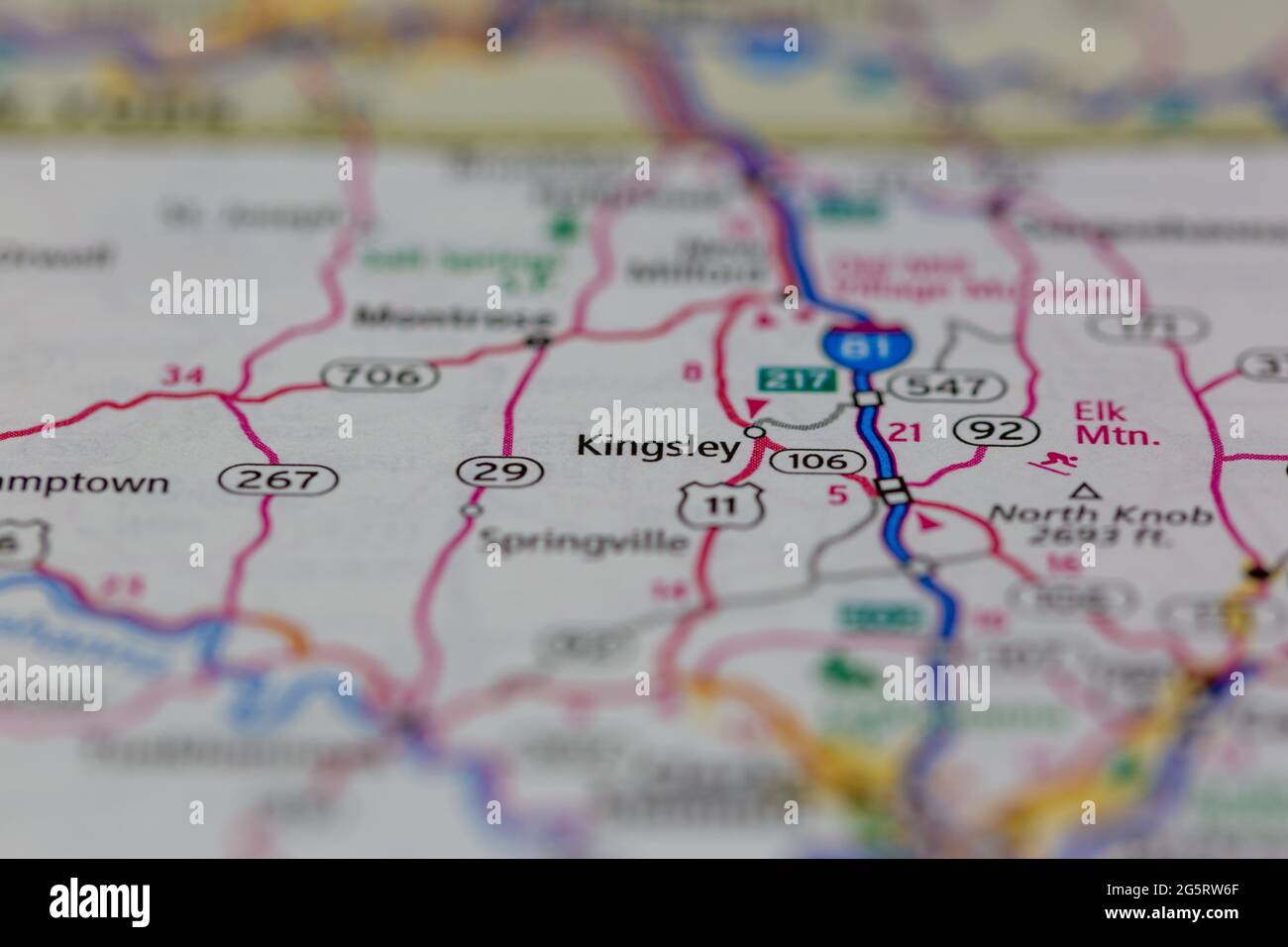 Kingsley Pa Map at Allen Smith blog