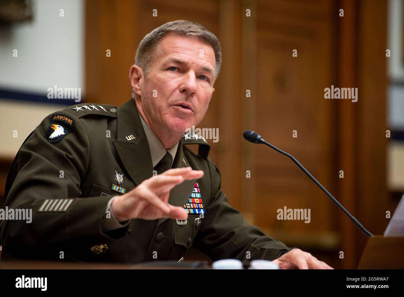 Us army chief of staff general james c mcconville hi-res stock ...